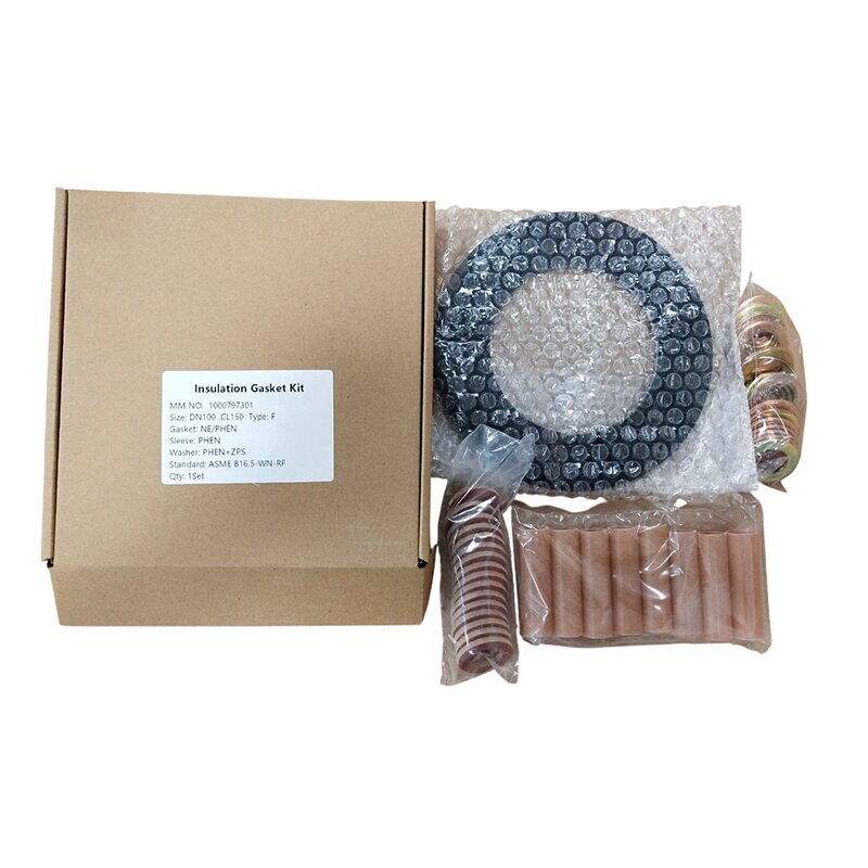 Flange Insulation Gasket Kit, Type F, Phenolic, 4 IN, 150 LB