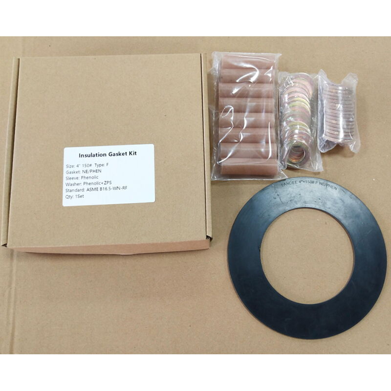 Flange Insulation Gasket Kits, Type F, Phenolic, 4 IN, CL150