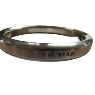 API 6A Oval RTJ Gasket, Stainless Steel SS 316, 3 IN, 600 LB