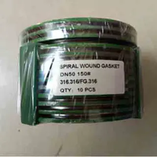 RF Spiral Wound Gasket, DN50, PN20, Graphite Filter