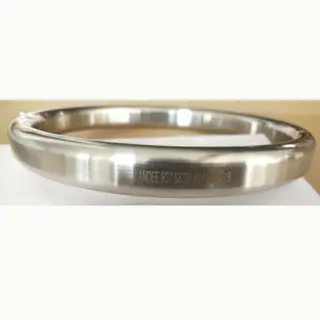 ASME B16.20 Ring Gasket, Oval Type, Stainless Steel 321, R37