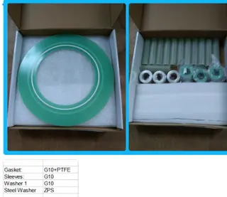 Low Pressure Insulation Gasket Kits, Type E/F, G7, G10, G11
