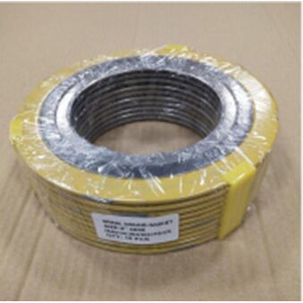 SS 304 Spiral Wound Gasket, Graphite Filler, 4 IN, THK 4.5mm