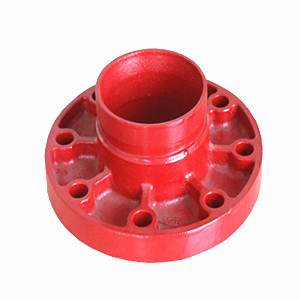 ASTM A536 Flange Adaptor, 3 Inch, Orange