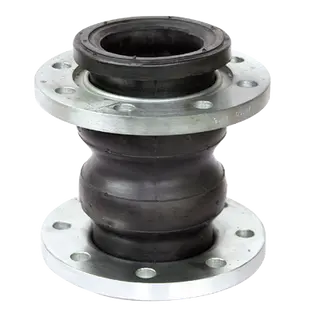 Rubber Expansion Joint, 1-1/4 - 14 IN, 300 PSI, Twin Sphere