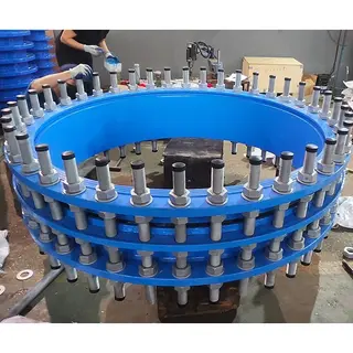 Ductile Iron Dismantling Joint, GGG50, FBE Coated, 64 Inches