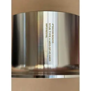 Stainless Steel Stub Ends, ASTM A403 WP316/316L, 4 Inch, BW