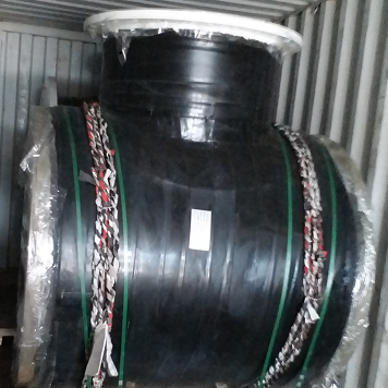 Pipe Tee with Flange Branch Ends, API 5L X52, FBE, 3LPE