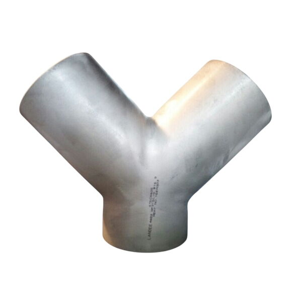 ASME B16.9 Y Type Tee, A403 WP316L, 4 IN, SCH 40S, Butt Weld
