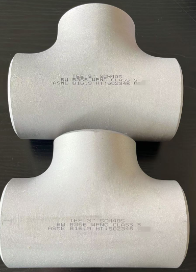 ASTM B366 WPNC Seamless Equal Tee