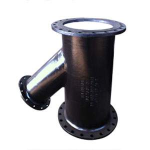 Reduced Ductile Iron Tee, PN16, Flanged, ISO 2531