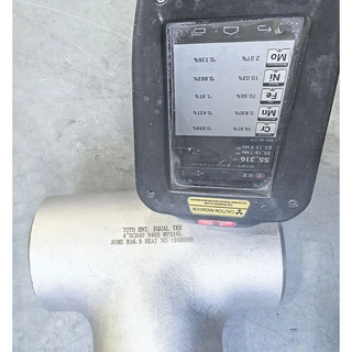 Stainless Steel Equal Tees, ASME B16.9, A403 WP316L, 4 Inch