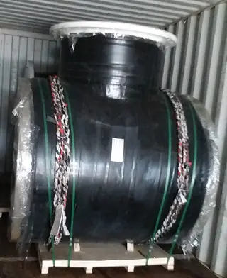 Pipe Tee with Flange Branch Ends