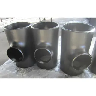 ANSI B16.9 Pipe Tees, Carbon Steel, A234 WPB, 4 * 2 Inches