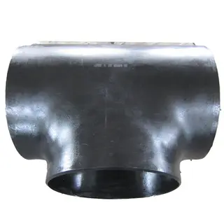ASTM A234 WPB Equal Tees, ASME B16.9, 20 Inch, SCH STD, BW