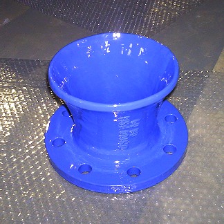 BS EN 545 Concentric Reducer, DN150 x DN100, Double Flanged