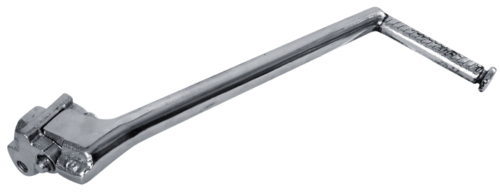 Motorcycle Kick Starter Arm, Fully Machined & Chrome Plated Forging
