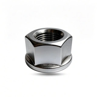 SPL Hex Flanged Nut M14-M27, Spiralock Wedge Thread Self-Locking Nut