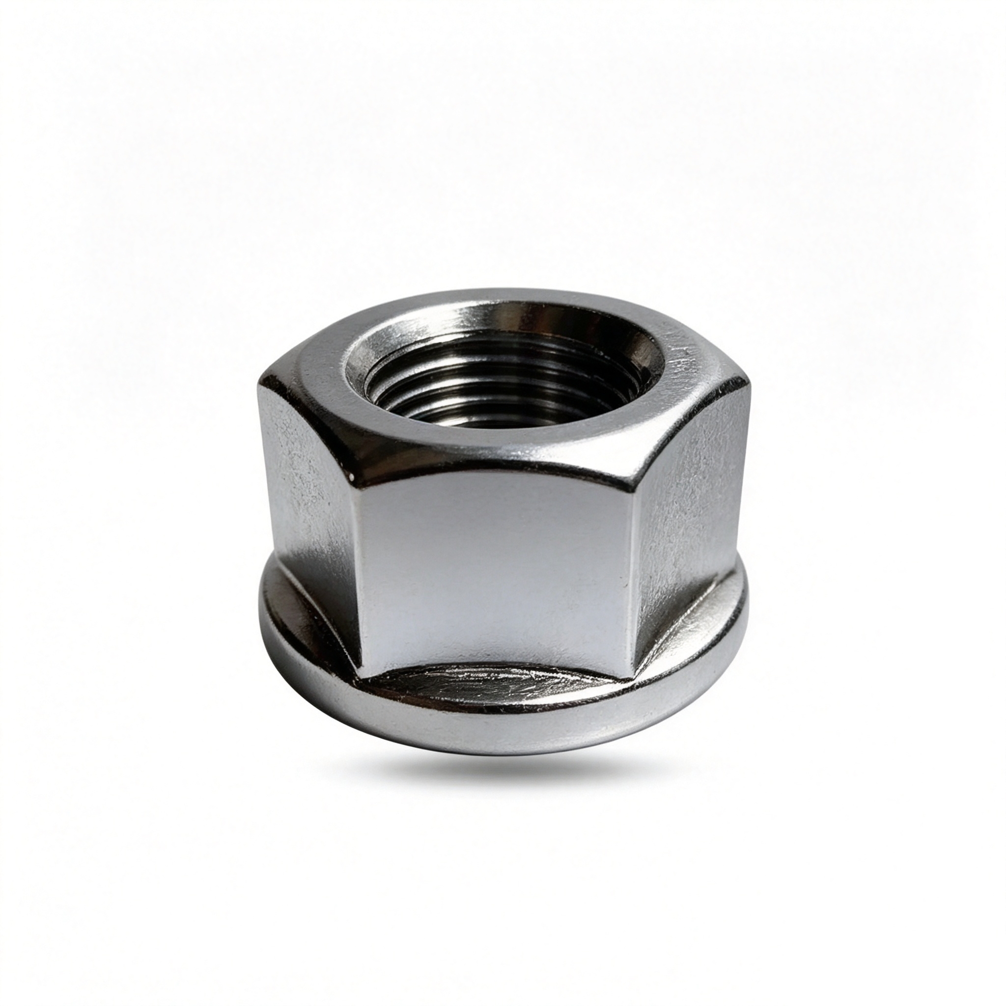 SPL Hex Flanged Nut M14-M27, Spiralock Wedge Thread Self-Locking Nut