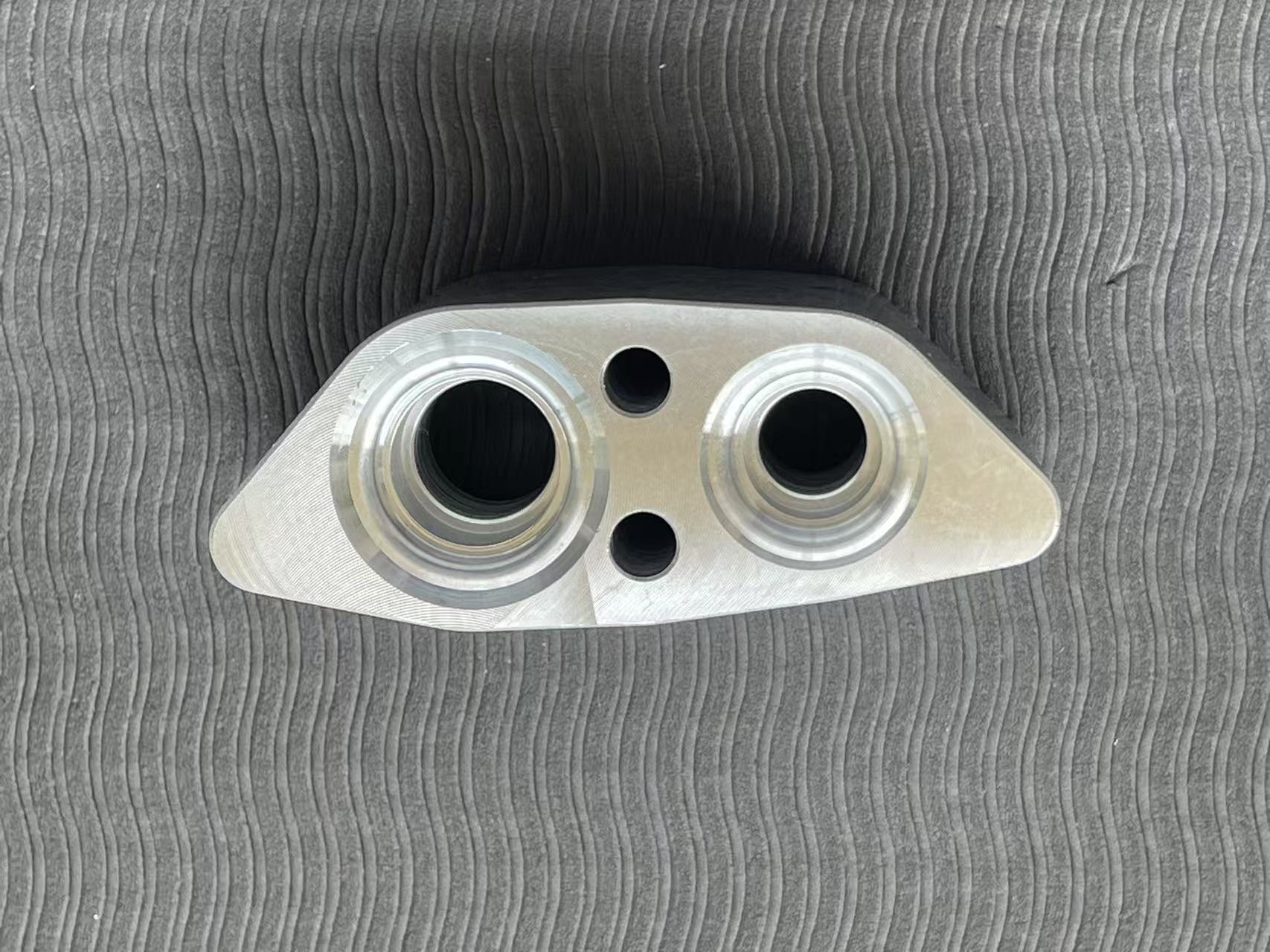 High Precision Double Boss Multi-hole Aluminum CNC Machined Automotive Component