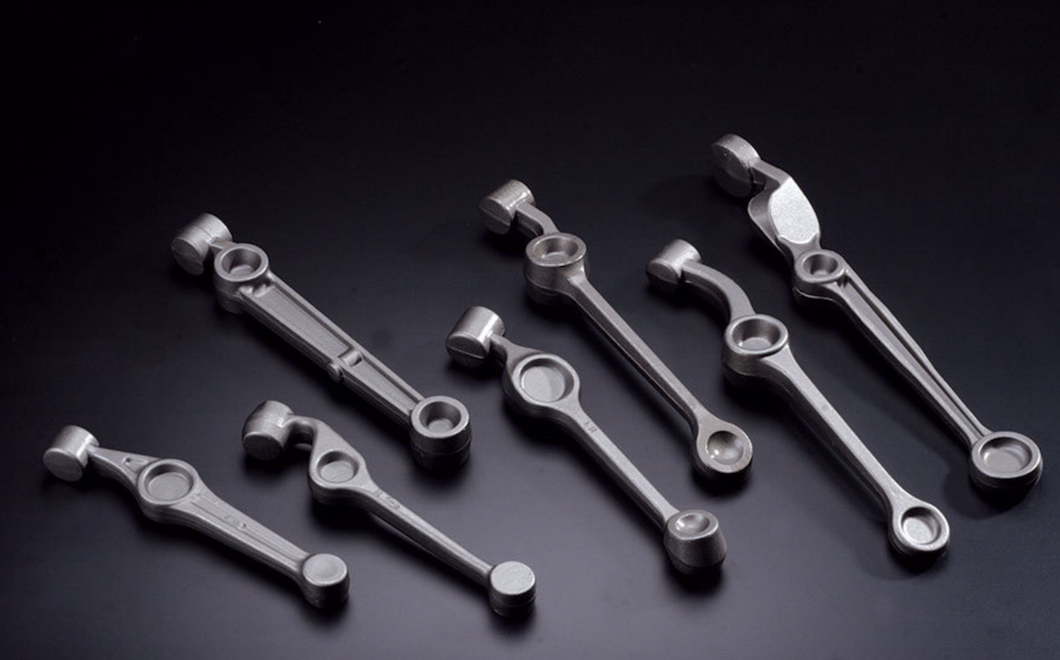 Forged control arm for automobile