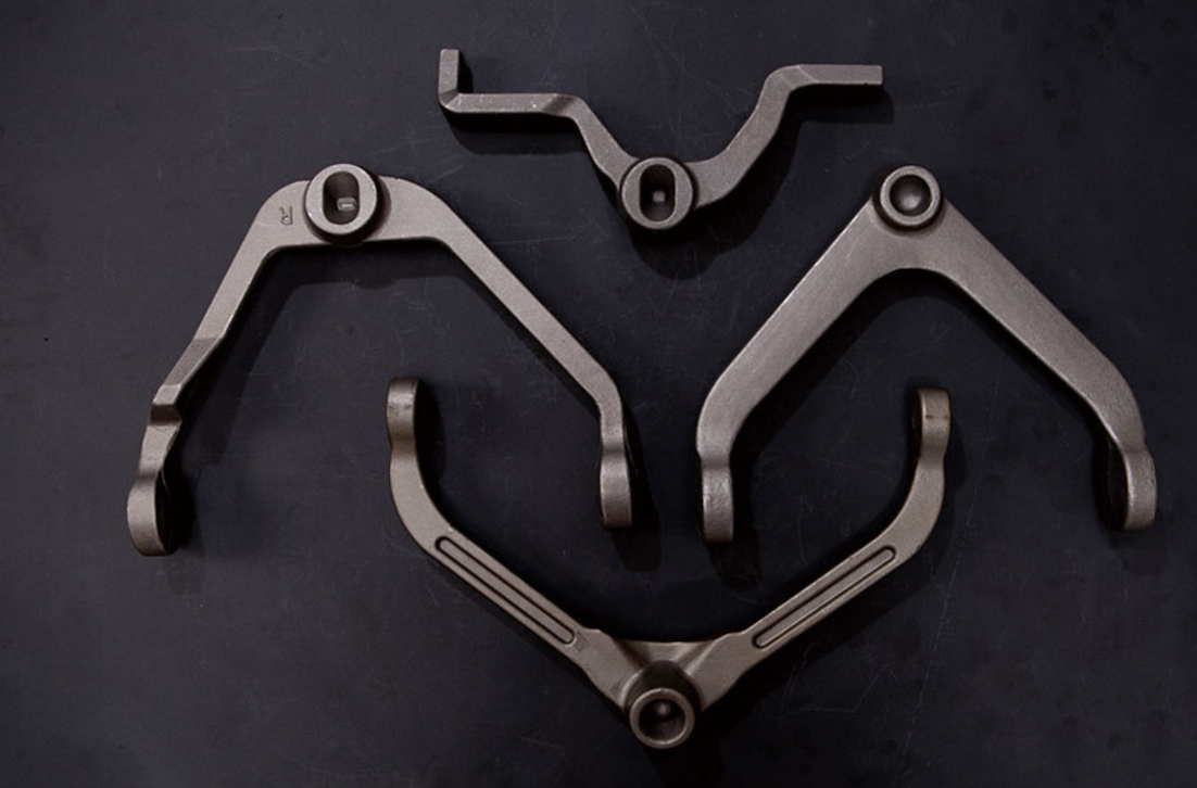 Control arm forging.Chasis system component.Automobile suspension forged part