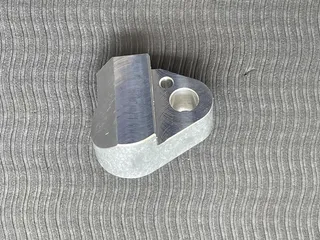 Aluminum link block link block pressure plate valve body,Interface on the air conditioning pipeline,condenser,interface for automobile
