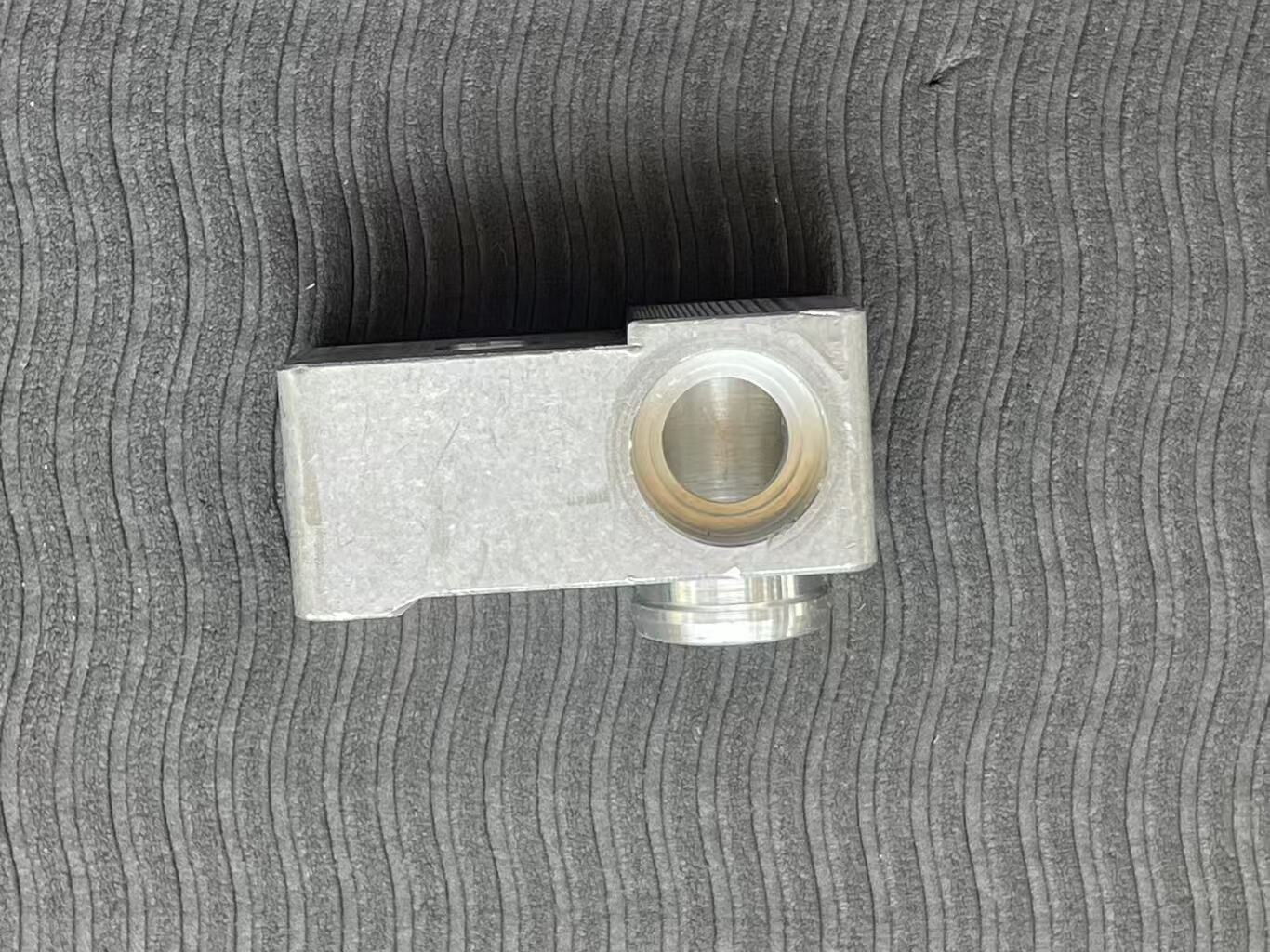 CNC Machining Anodized Aluminum Parts SS Aluminum Parts Valve Block Profile Mould Parts Stop Block