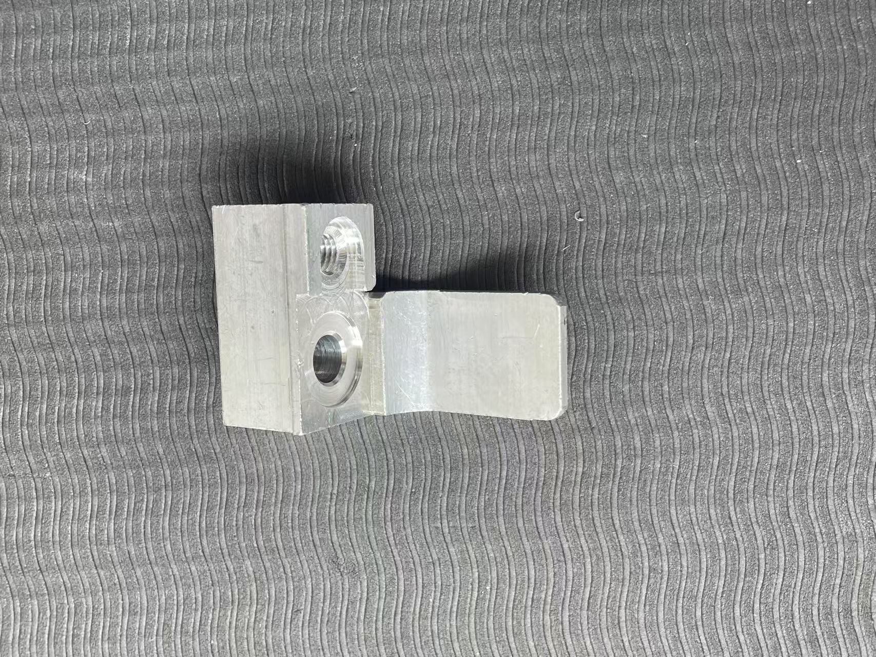 Aluminum link block link block pressure plate valve body,Interface on the air conditioning pipeline,condenser,interface for automobile