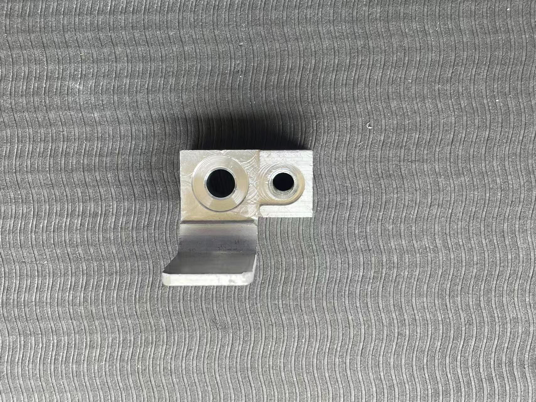 Aluminum link block link block pressure plate valve body,Interface on the air conditioning pipeline,condenser,interface for automobile