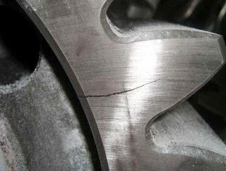 Cracks in Steel Forging