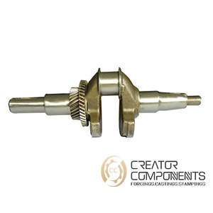 AISI 4340 Alloy Steel Forged Crankshaft, Engine