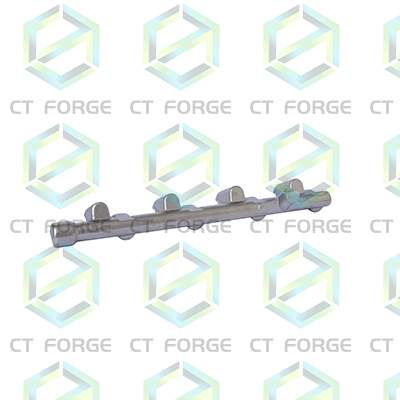 Carbon Steel Forged Teeth Harrow, Customized, Hot Forging