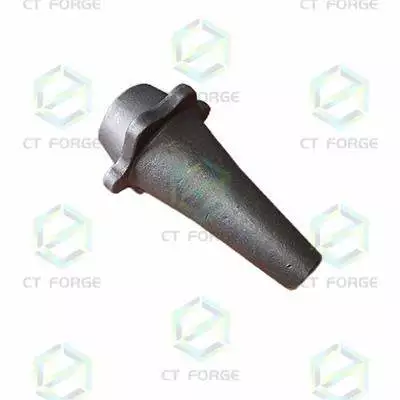 Forged Axle Spindle, Carbon Steel ASTM 1035, Hot Forging