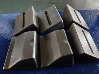 Railway Alloy steel Wedge forging Articulated connection part