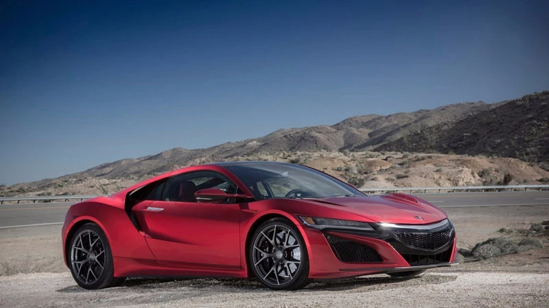 the NSX sports car