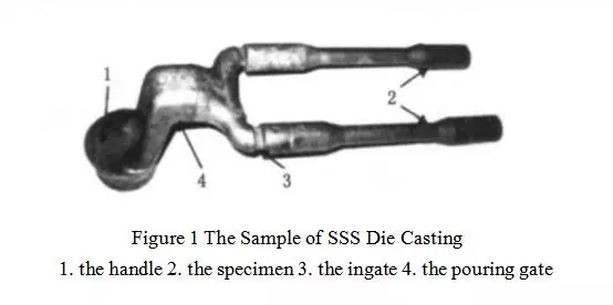 The Sample of SSS Die Casting