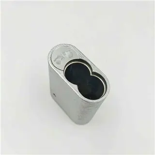 Zinc Alloy AC43A Glass Door Lock for Shopping Mall, OEM Available