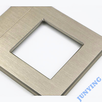 Brushed Metal & Oxidation Zinc Alloy Champagne Gold