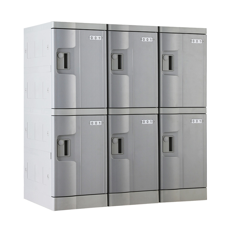 Plastic Mini Lockers, Gray Color