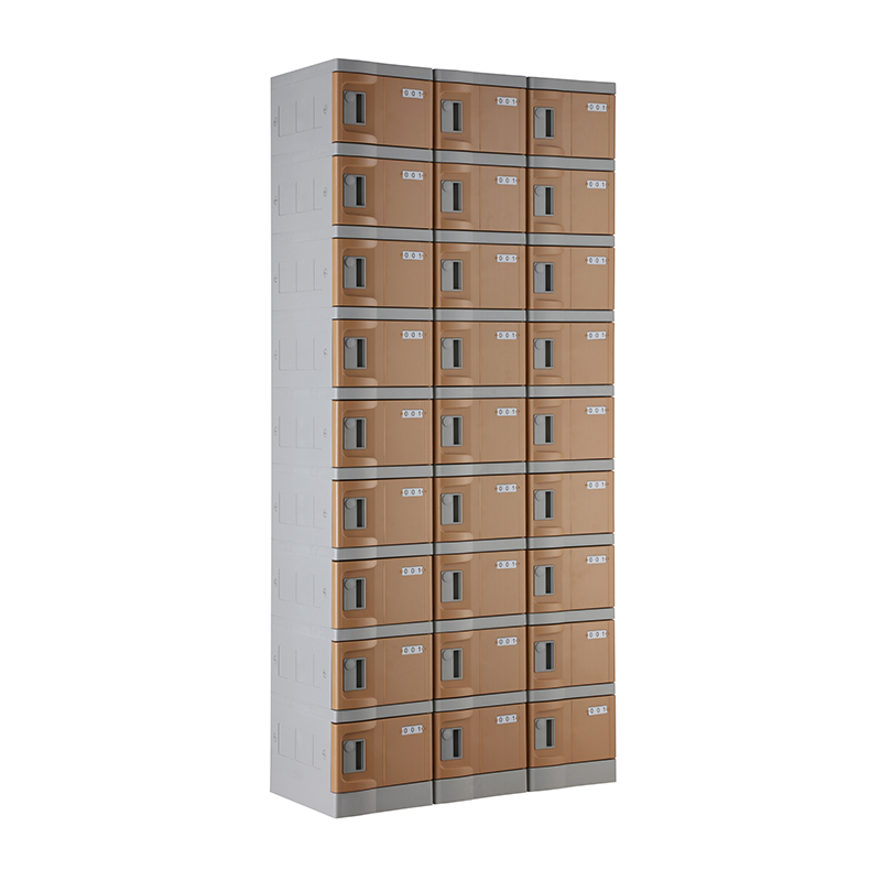 Plastic Mini Lockers, Coffee Colour
