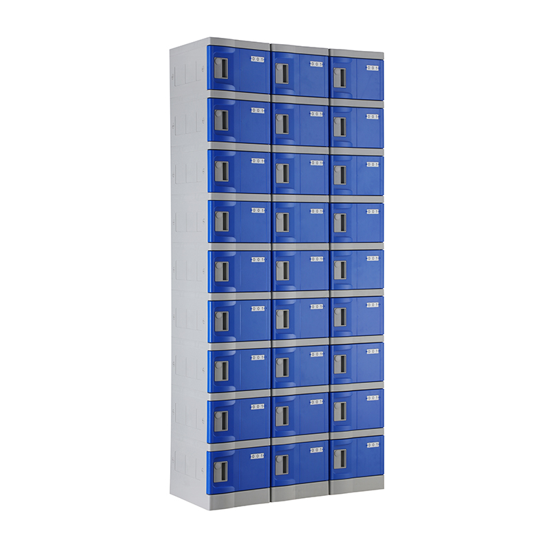 Plastic Mini Lockers, Blue Color
