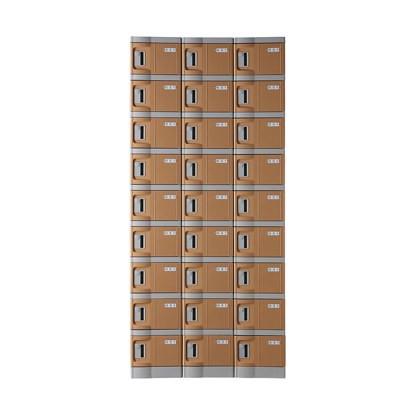 Plastic Mini Lockers, Coffee Colour