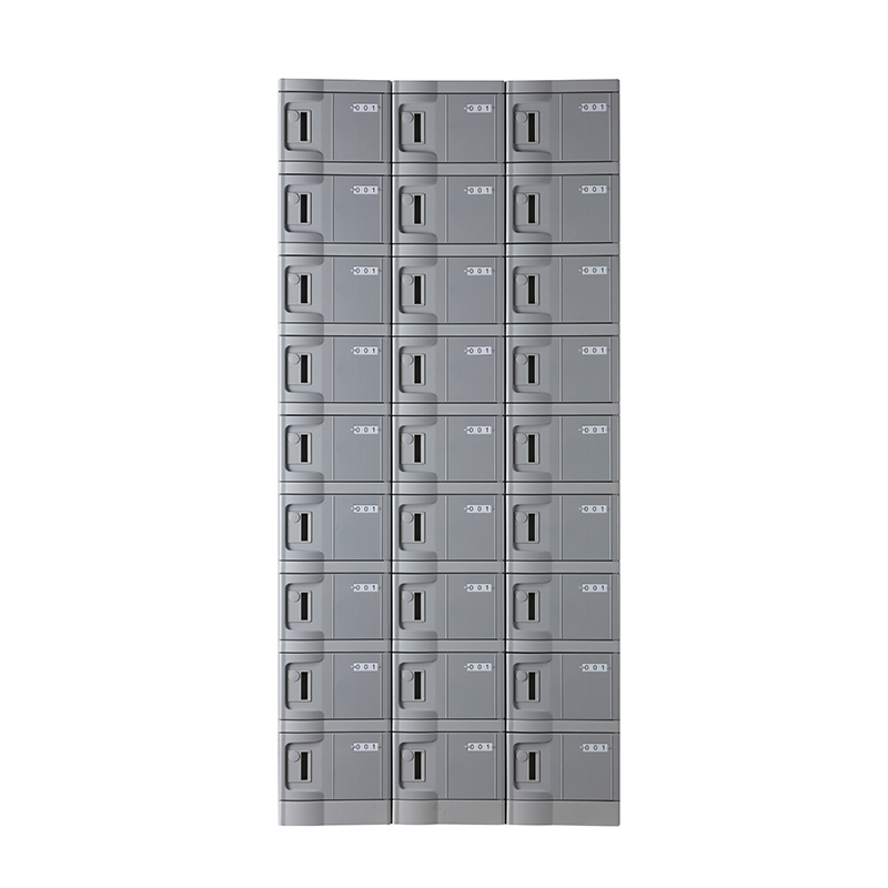 Mini Plastic Lockers, Gray Color