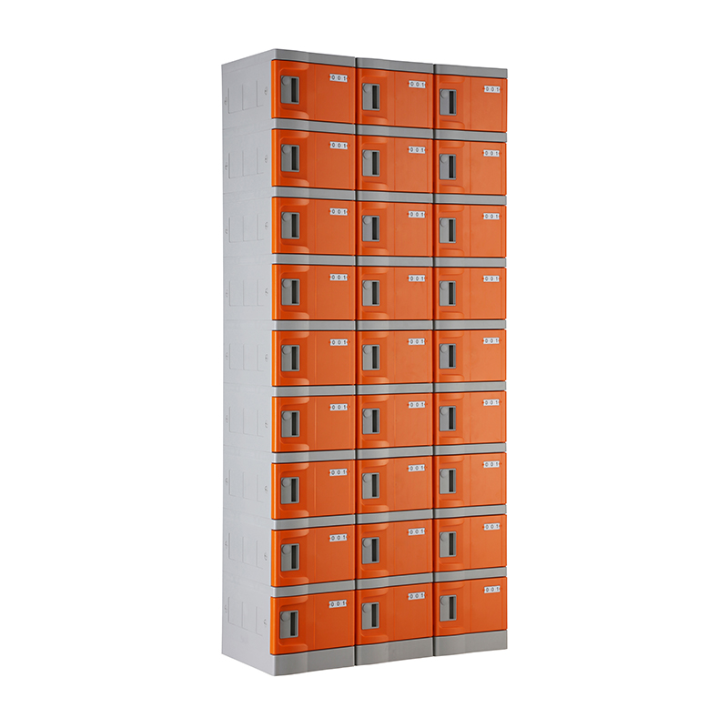 Plastic Lockers, Mini, Orange Color