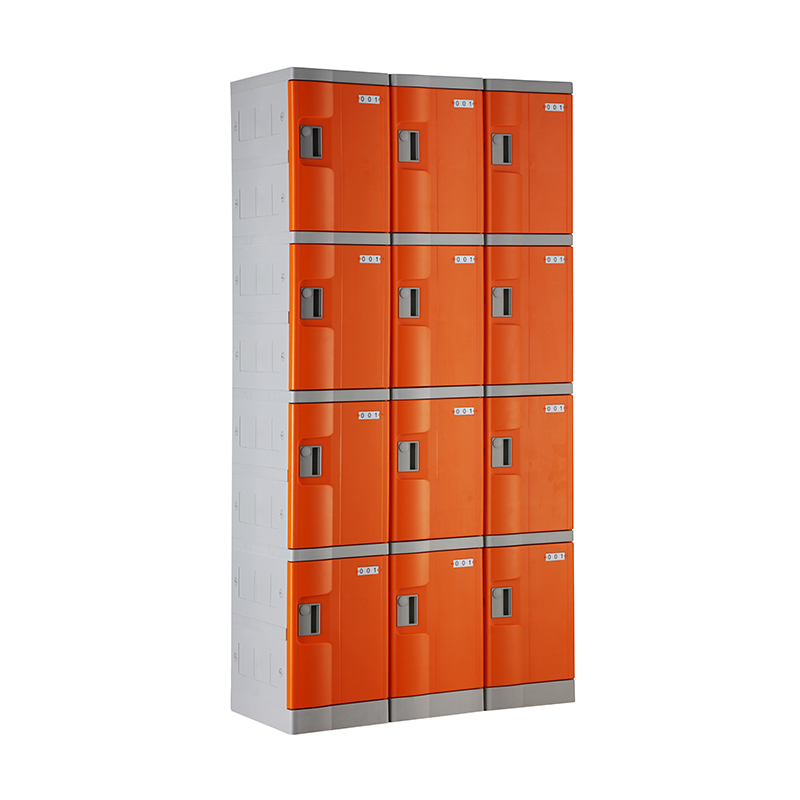 Orange Plastic Mini Lockers
