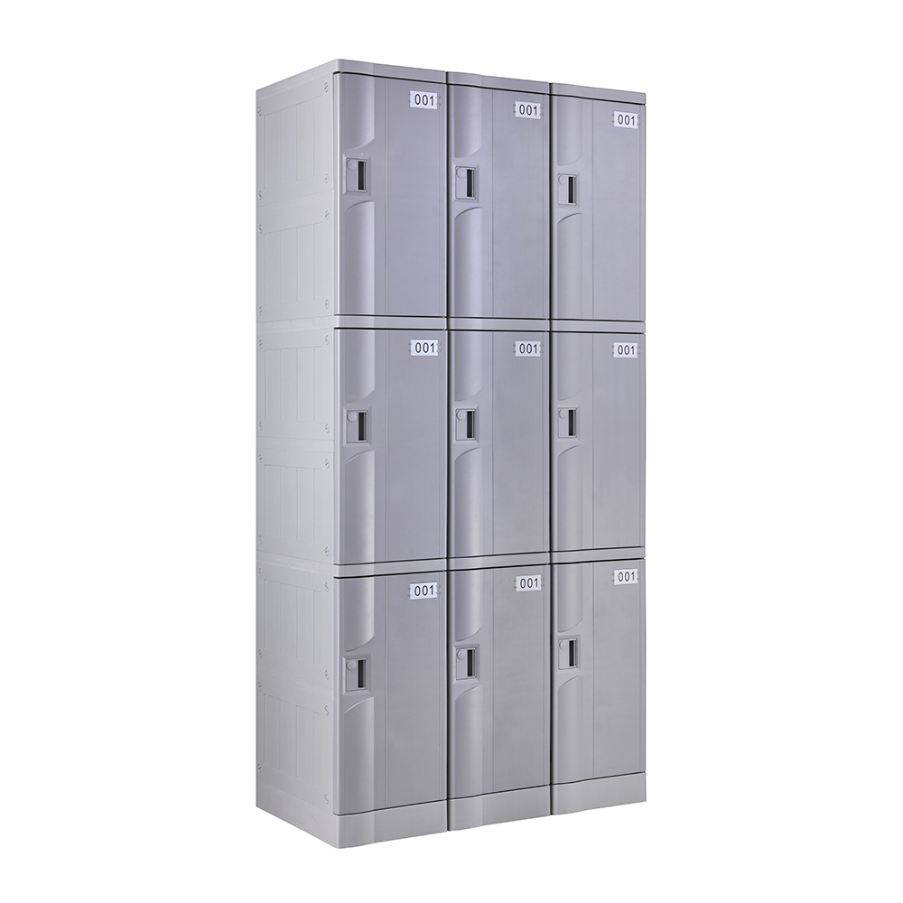 Gray Outside Storage Lockers T-320M