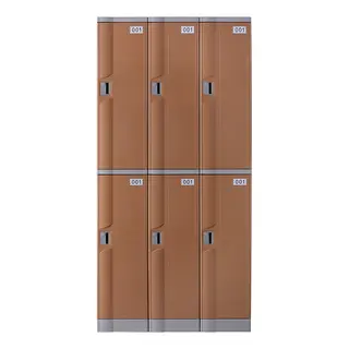Swimming Pool Lockers, Coffee Color
