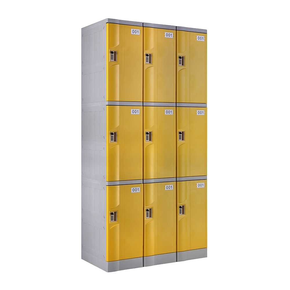 Yellow Outside Storage Lockers T-320M