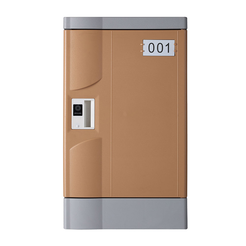 ABS Plastic Gym lockers, Coffee Color